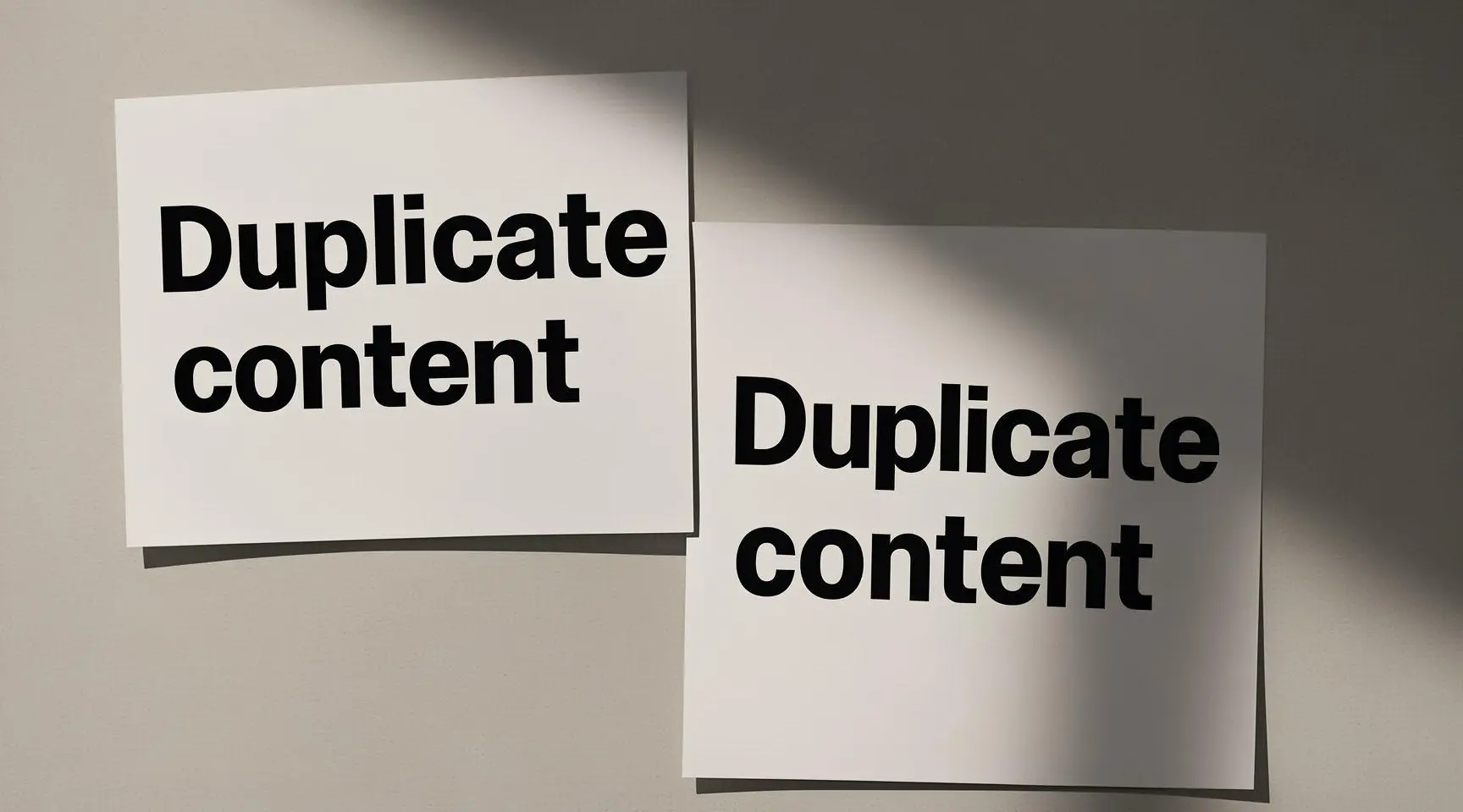 Conteúdo duplicado: o que é e como evitar penalização