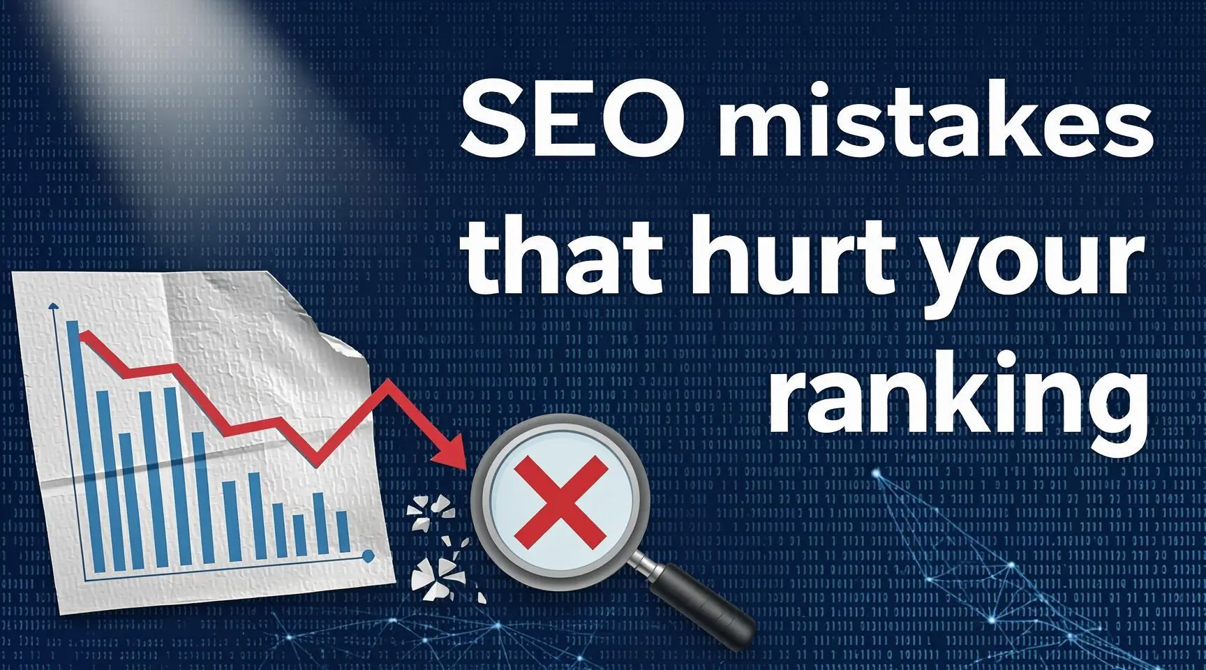 Erros de SEO que prejudicam o ranqueamento (e como corrigir)