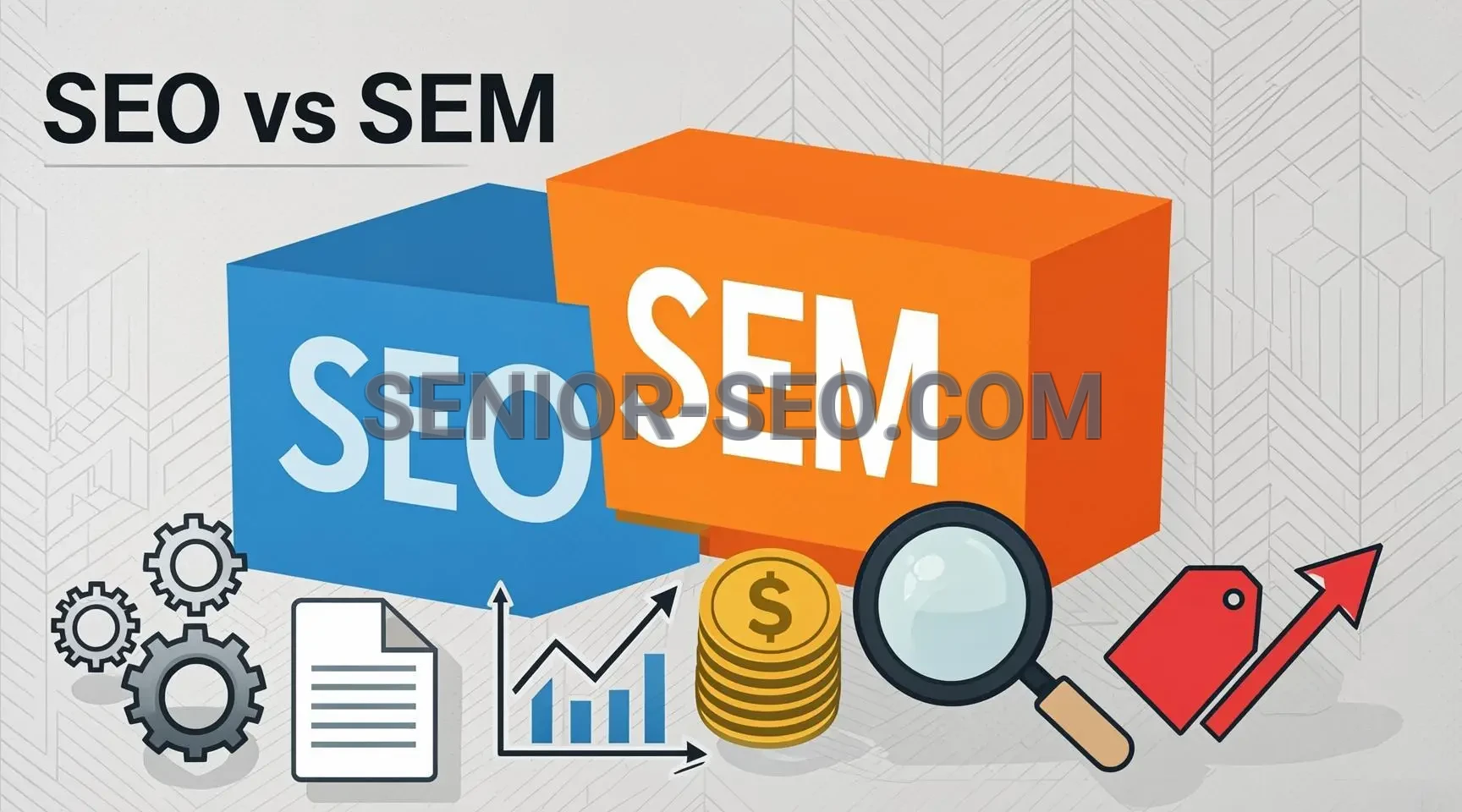 SEO vs SEM: diferenças, quando usar e como combinar estratégias